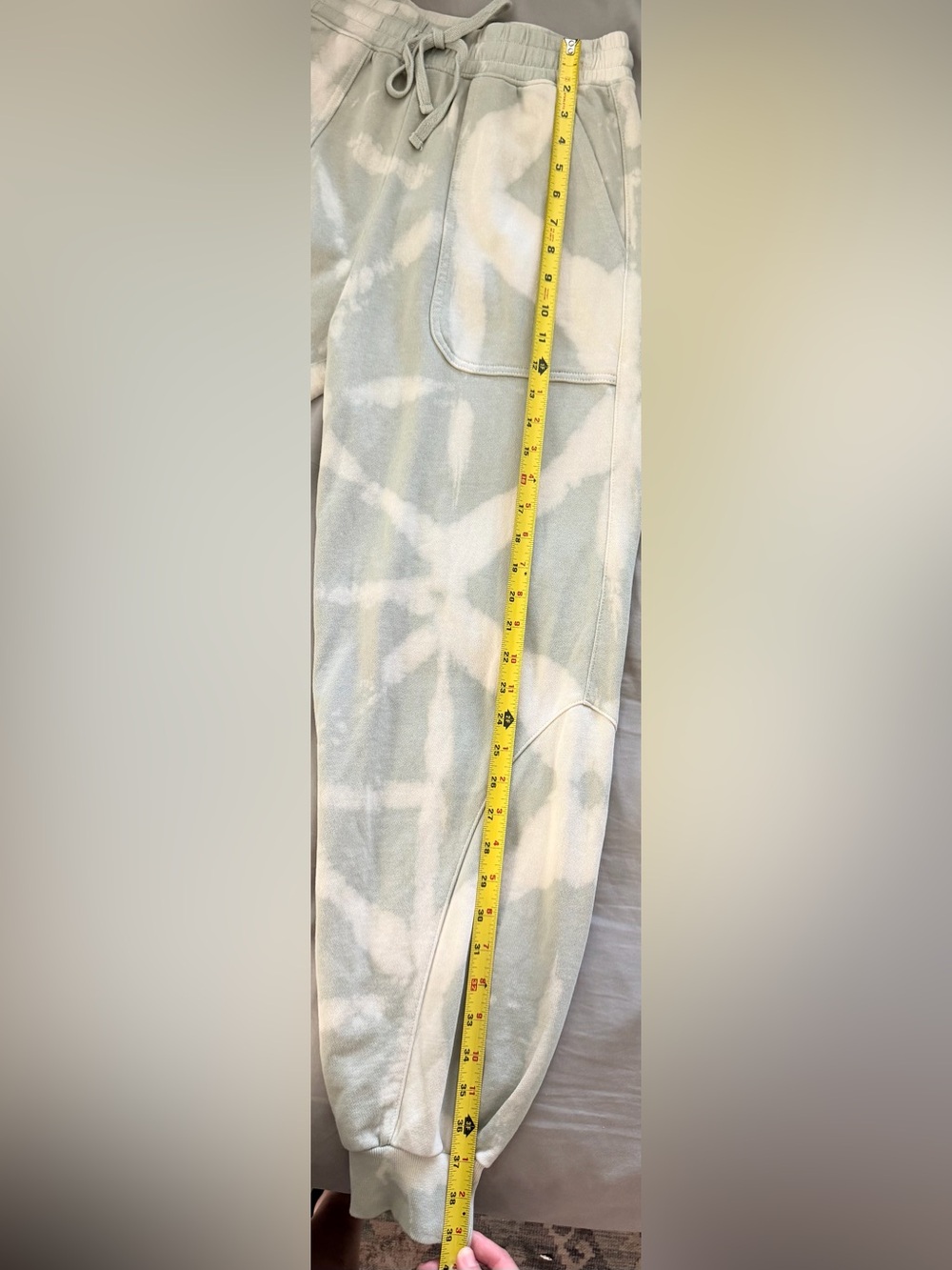 NWOT Soft Joie Witney Cotton Pant Buttercream Multi Green Size Small - Picture 13 of 16